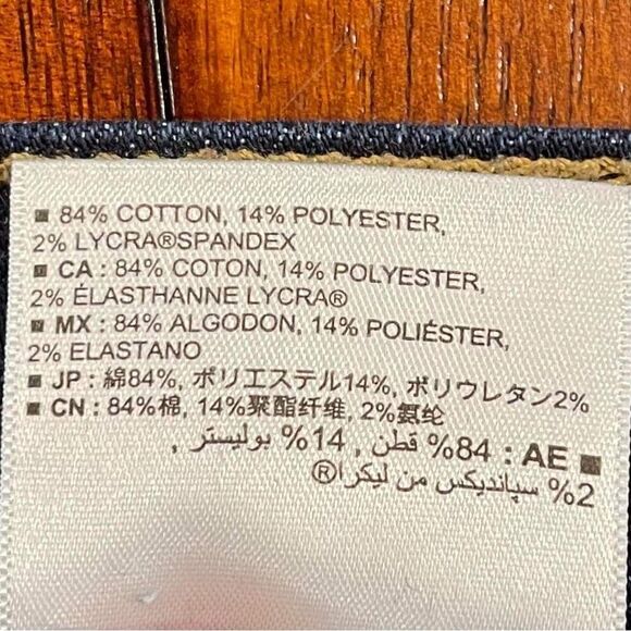 Old Navy Skinny Jeans Whiskered Like New 6 Short - Picture 5 of 5